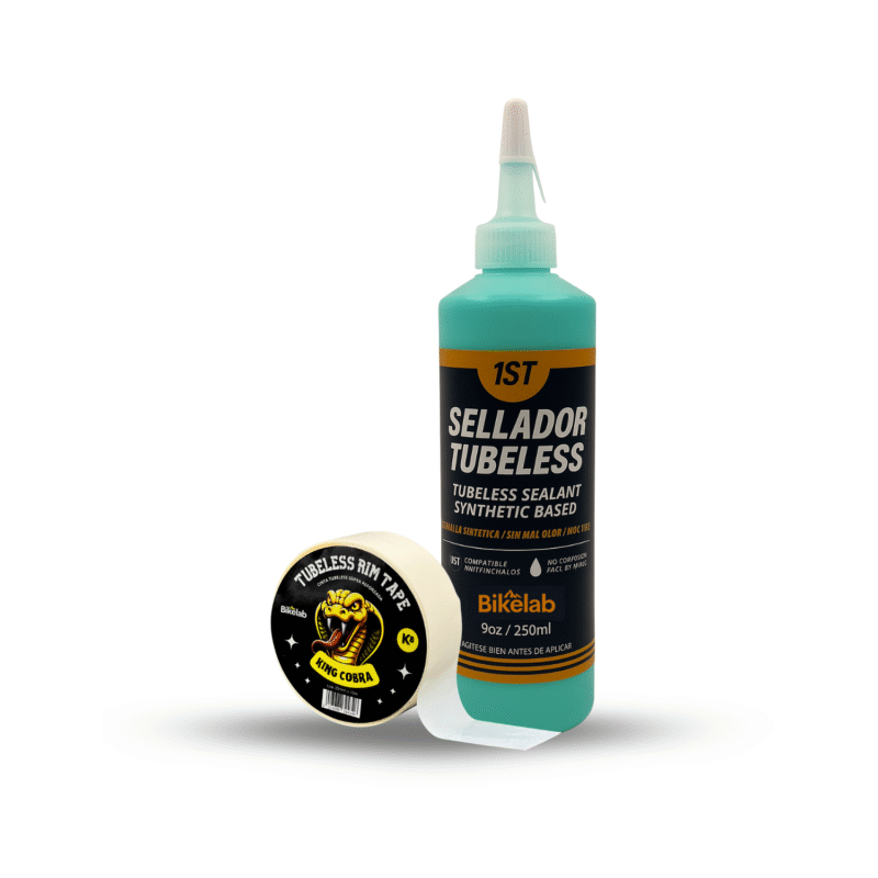 Kit Tubeless Bikelab Sellador 250 Ml + Cinta Resistente 35 Mm